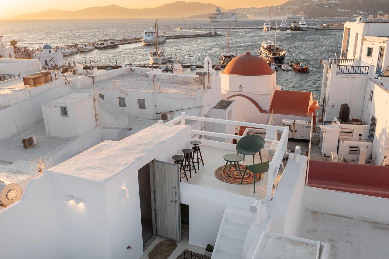 Апартаменты Secret Khora Mykonos Town Экстерьер фото